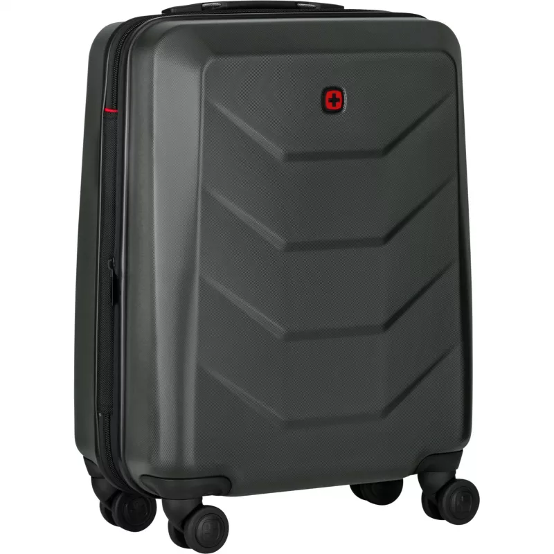 WENGER Prymo Carry-On Hardside Suitcase, Anthracite, 43L
