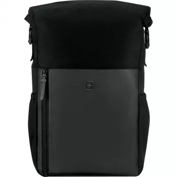 Wenger UrbanOne Roll-Top 15.6 Laptop Rucksack Schwarz