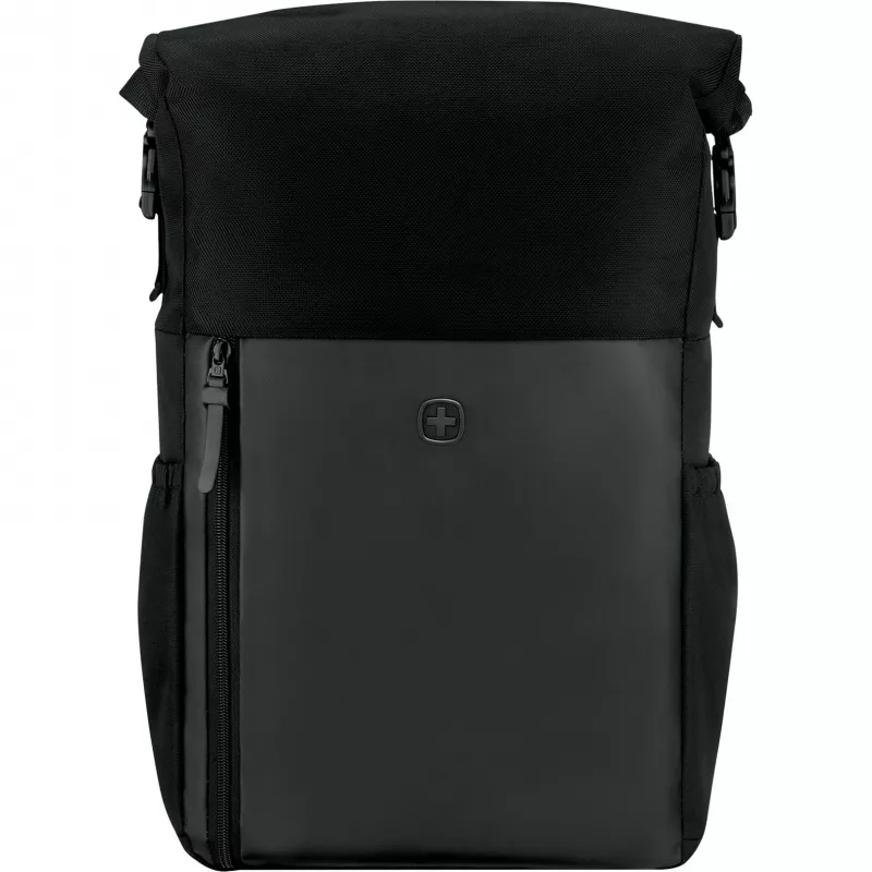 Wenger UrbanOne Roll-Top 15.6 Laptop Rucksack Schwarz