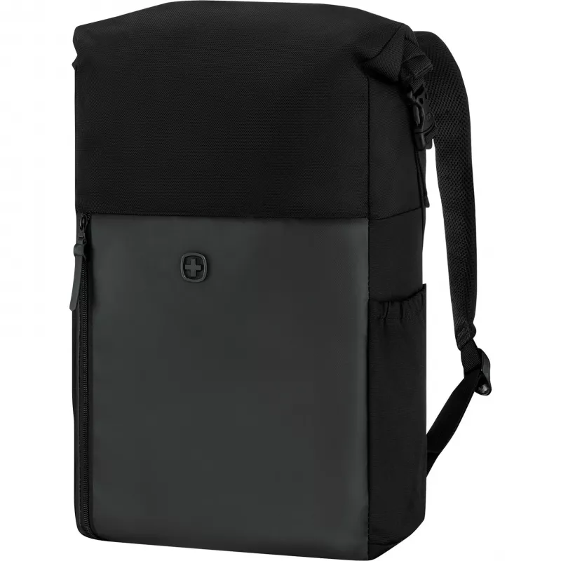 Wenger UrbanOne Roll-Top 15.6 Laptop Rucksack Schwarz