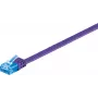 Wentronic 96324 Cat6a U/UTP Netzwerk-Patchkabel, 2 m, Blau