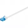 Wentronic 96358 7m Cat6a U/UTP Netzwerk-Patchkabel Blau-Weiß