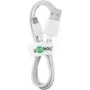 WENTRONIC Goobay 38665 USB 2.0 Kabel, USB-A Stecker auf Micro-USB B Stecker, 0,5 m, Weiß