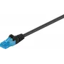 Wentronic Goobay 55415 Cat6a U/UTP Netzwerk-Patchkabel, RJ45, 30 m, Schwarz