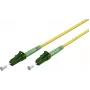 Wentronic Goobay 59630 LC/APC auf LC/APC OS2 Single-Mode Glasfaser-Patchkabel, 3 m, Gelb