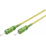 Wentronic Goobay 59641 OS2 Single-Mode LWL Patchkabel, SC/APC zu SC/APC, 5 m, Gelb, LSZH