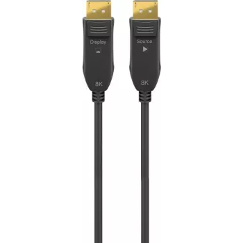 Wentronic Goobay 64869 DisplayPort Aktives Optisches Kabel 50 m Schwarz