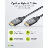 WENTRONIC Goobay 76276 Aktives optisches HDMI-Kabel AOC 8K – 10 m, HDMI 2.1, 48 Gbps, 8K@60Hz, 4K@120Hz, Dynamic HDR, eARC, VRR, ALLM, HDCP 2.3, Schwarz