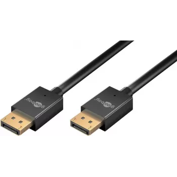 Wentronic Goobay 77443 DisplayPort Kabel 2 m Schwarz
