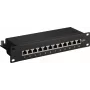 WENTRONIC Goobay 93793 Cat6 S/UTP Patchkabel, RJ45, 1m, Schwarz