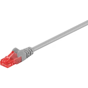 Wentronic Goobay CAT 6 Patchkabel, U/UTP, Grau, 20 m - LSZH Halogenfrei, Kupfer (93690)