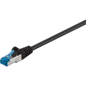Wentronic Goobay CAT 6a S/FTP Patchkabel, LSZH, Schwarz, 30 m 94905
