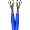 Wentronic Goobay CAT 7A Duplex Netzwerkkabel S/FTP PiMF Blau - Kupferleiter CU AWG 22/1 (75716)