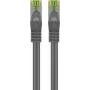 WENTRONIC Goobay CAT 8.1 S/FTP Patchkabel, RJ45, 0,5m, Grau (61124)