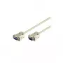 Wentronic Goobay D-SUB RS-232 Verlängerungskabel 9-polig Stecker auf Buchse, Grau, 5 m 50225