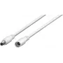 Wentronic Goobay DC-Verlängerungskabel 10 m Weiß - 5,5 x 2,1 mm Hohlstecker 76677