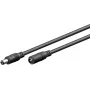Wentronic Goobay DC-Stromverlängerungskabel 2,5 mm, 10 m – für Netzteil (71402)