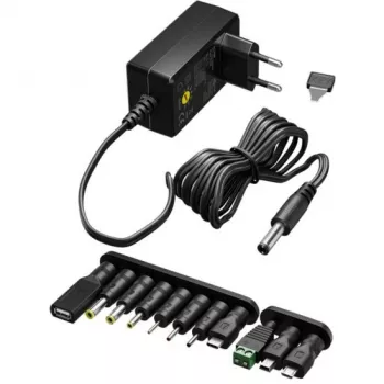 Wentronic Goobay Micro-USB-Ladegerät 1 A, Schwarz, 1,5 m Kabel – Kompaktes Steckernetzteil für Smartphones und kleine Geräte (49529)