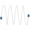 Wentronic Goobay Ultra-Flexibles CAT 6A Patchkabel Slim U/UTP Weiß - Extra-Kurze Stecker, 0,5 m 74299