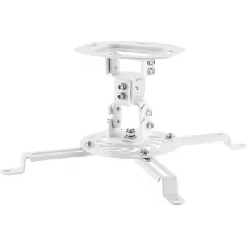 Wentronic Goobay Universelle Deckenhalterung für Projektoren, 10 kg, Silber 80362