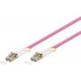 Wentronic LC-LC OM4 Duplex Multimode LWL Patchkabel, 50/125µm, LSZH, Pink 95940