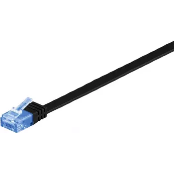 Wentronic RJ-45 CAT6a 20m U/UTP Netzwerk-Patchkabel, vergoldete Stecker, Stecker zu Stecker, 10 Gbps, 500 MHz, Kupfer, Litze, TIA/EIA-568B 96389