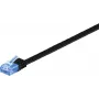 Wentronic RJ-45 CAT6a 20m U/UTP Netzwerk-Patchkabel, vergoldete Stecker, Stecker zu Stecker, 10 Gbps, 500 MHz, Kupfer, Litze, TIA/EIA-568B 96389