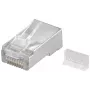 Wentronic RJ45 Modularstecker geschirmt 8P8C für Rundkabel, Bulk