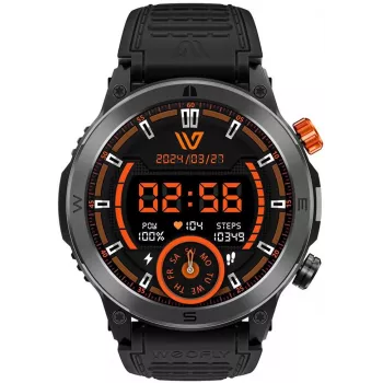 WEOFLY Conquer Smartwatch Schwarz