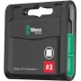 Wera 05057790001 Bit-Check 20-teiliges Bit-Set mit Rapidaptor-Halter, diamantbeschichtet, Take it easy Farbcodierung