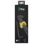 Wera 05133180001 9-teiliges imperiales Hex-Plus L-Schlüssel-Set mit farbcodierten Hüllen