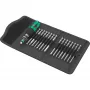 Wera 17-teiliges Kraftform Kompakt 60 Bit-Set, Schlitz, Phillips, Pozidriv, TORX BO 05051042001