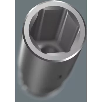 Wera 3/8 inch Antrieb Tiefbock-Satz auf Magnetleiste, 9-teilig, metrisch, Schwarz/Grün