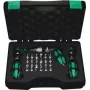 Wera 7445/46/47 Drehmomentschraubendreher-Set, 27-teilig (0,3-6,0 Nm) mit Rapidaptor Bithalter, Textilbox 05350451001