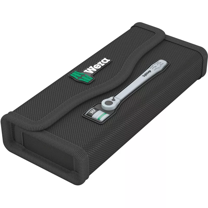 Wera 8100 SA 12 HF Zyklop 1/4 Zoll Antrieb metrischer Steckschlüsselsatz, 13-teilig mit Haltefunktion, 05003756001