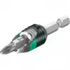 Wera Bit-Safe 61 Universal 1, 1/4 Zoll Sechskant-Antrieb, 61-teiliges Bit-Set mit Tough-Absorbing-Bits und Universal-Bithalter 05057122001