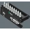 Wera Bit Set Bit-Check 10 Drywall 1, 10-teilig, Phillips PH 2, 25 mm, Rapidaptor Schnellwechselfutter, Tiefenanschlag, Torsionsbits