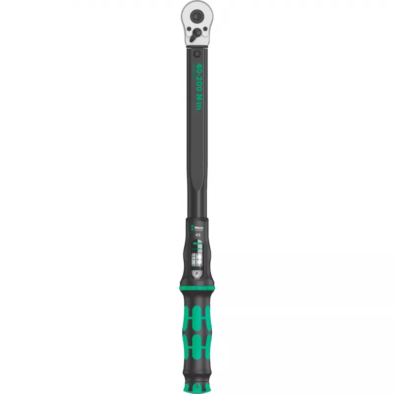 Wera Click-Torque C 3 Set 1 Drehmomentschlüssel-Set, 1/2 inch Antrieb, 40-200 Nm, 4-teilig