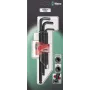 Wera Hex-Plus L-Schlüssel-Set 950 PKL/9 BM SB SiS, 9-teilig, metrisch, BlackLaser 05073596001