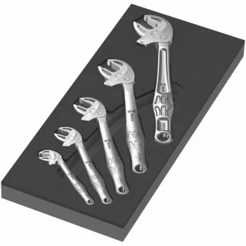 Wera Joker 05150122001 Selbstspannender Gabelschlüsselsatz 5-teilig 7-24 mm