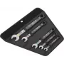 Wera Joker 6003 5 Imperial Set 1 Ring-Maulschlüssel-Set, 5-teilig, 5/16 Zoll–9/16 Zoll, Chrom-Molybdän, Nickel-Chrom, Textiltasche 05020240001