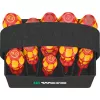 Wera Kraftform 2go 100 Schraubendreher-Bit-Set, 11-teilig, Phillips, Pozidriv, Torx, 25 mm Bits, mit Rapidaptor Bithalter und Textiltasche 05004310001