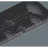 Wera Kraftform Plus 6-teiliger Schraubendreher-Satz mit Schlitz-, Phillips- und Pozidriv-Profilen, Lasertip und Wandhalterung