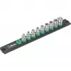 Wera Steckschlüssel Magnetleiste A Imperial 1/4 Zoll Antrieb, 4 Halter, 05005420001