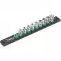 Wera Steckschlüssel Magnetleiste A Imperial 1/4 Zoll Antrieb, 4 Halter, 05005420001