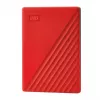 Western Digital My Passport 2TB tragbare externe Festplatte USB 3.2 Gen 1 Rot (WDBYVG0020BRD)