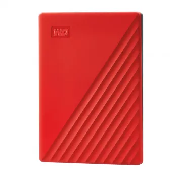Western Digital My Passport 2TB tragbare externe Festplatte USB 3.2 Gen 1 Rot (WDBYVG0020BRD)