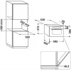 Whirlpool AMW 730 WH Einbau-Mikrowelle mit Grill, 31 L, 1000 W, Weiß