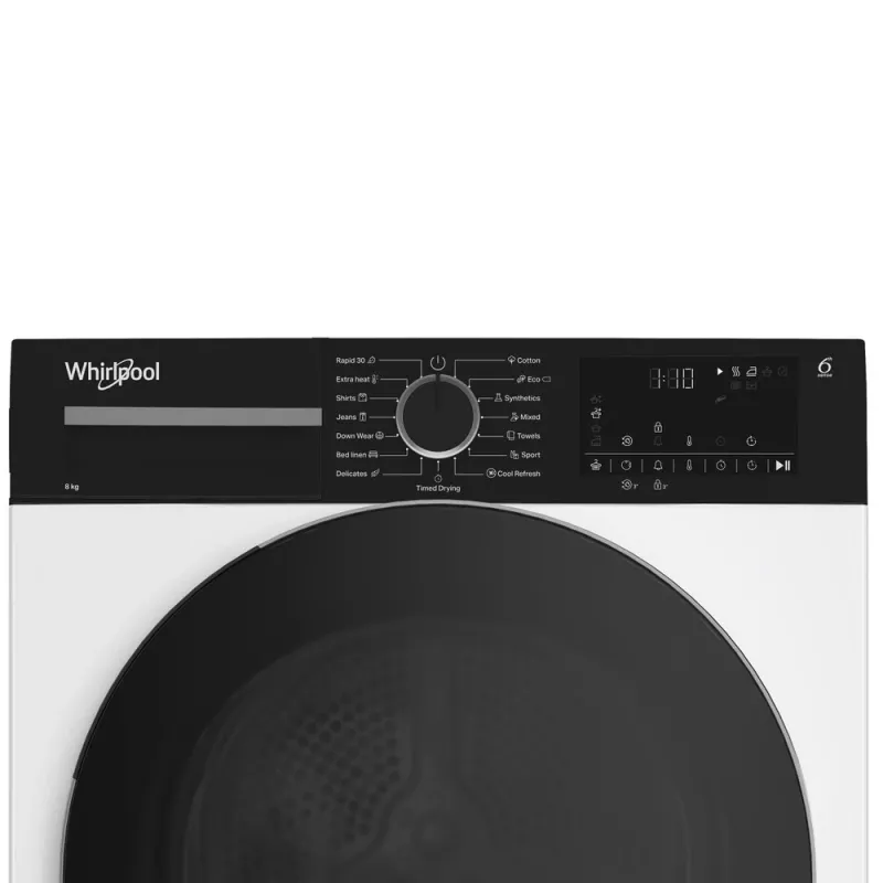 Whirlpool WPS D8 WBS EE Wärmepumpentrockner 8 kg Frontlader Weiß