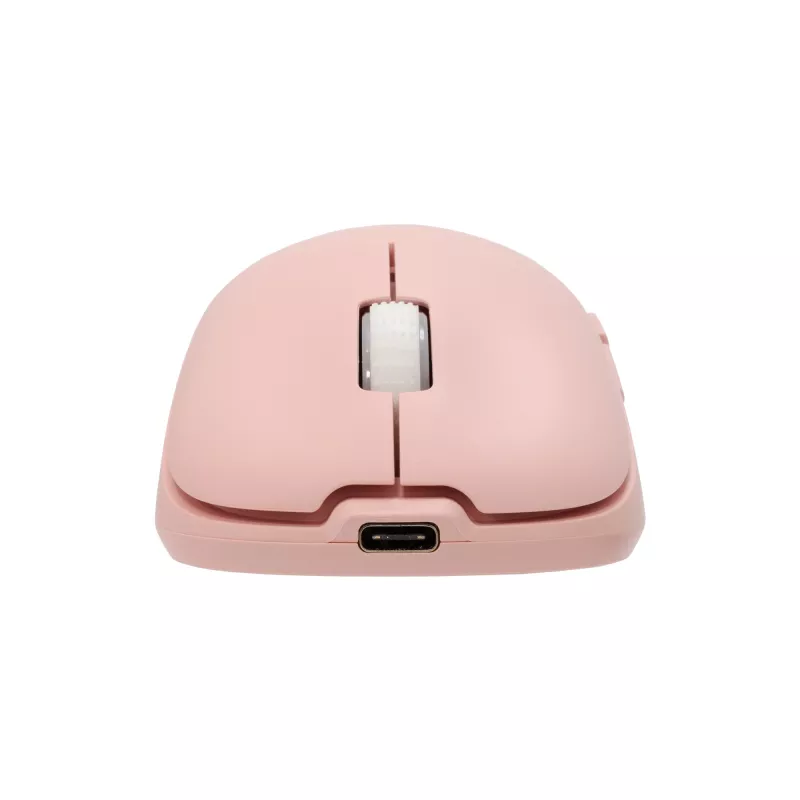 White Shark AERO PINK Kabellose Gaming-Maus (Pink, 10000 DPI, 2,4 GHz/USB-C)